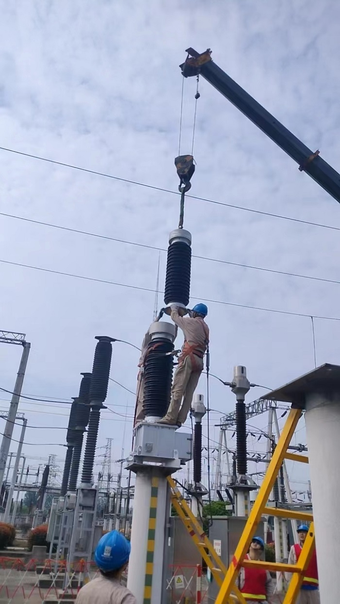江苏徐州西郊110kV变电站改造工程.jpg